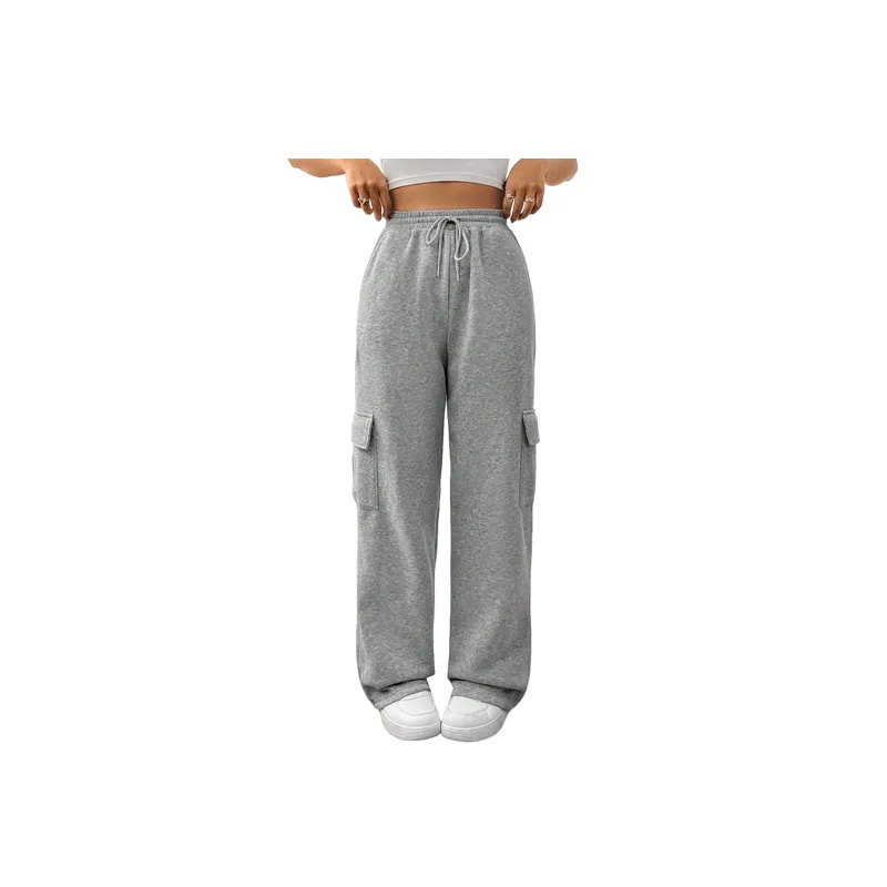Retro Casual Knit Sweatpants-8