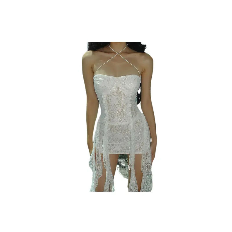 Basics Simple Slip Dress Women-2