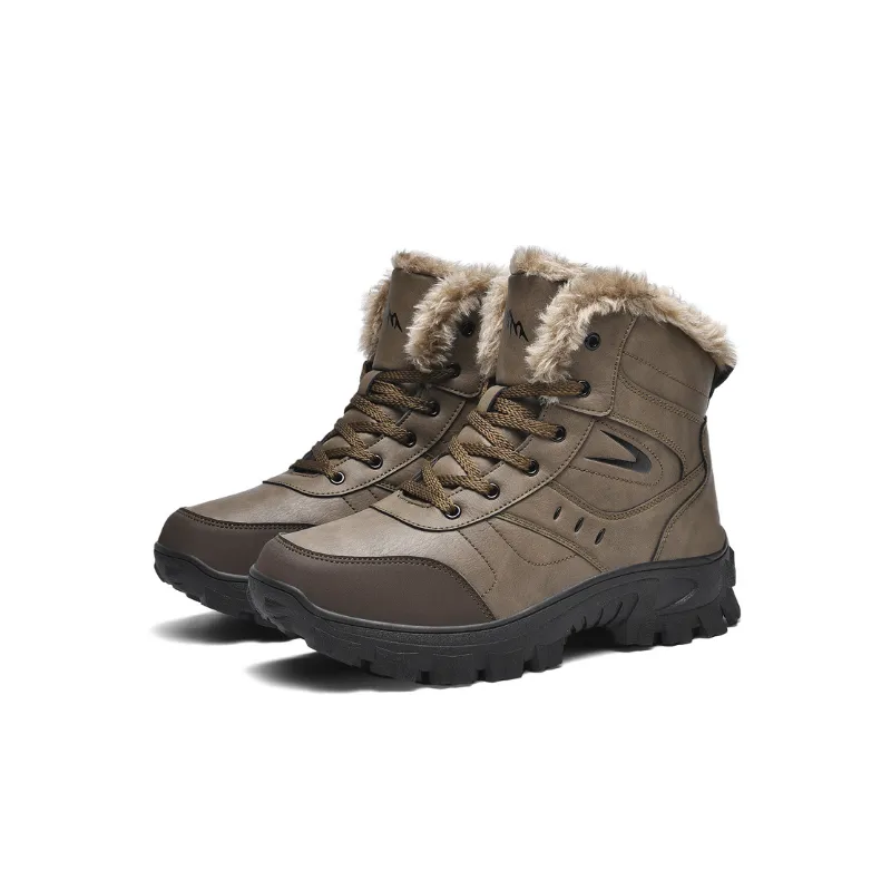 Casual Zipper Snow Boots-0