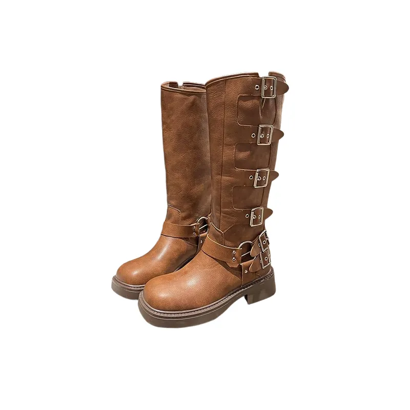 Simple Retro Martin Boot-0