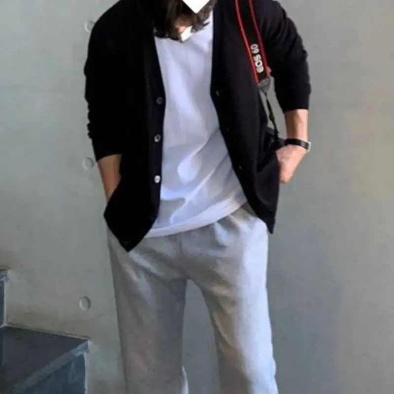 Loose Casual Cashmere Sweater-6