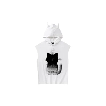 Retro Washed 100% Cotton Vest