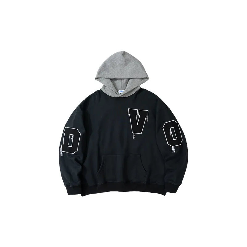 Simple Embroidery Sweatshirt-0