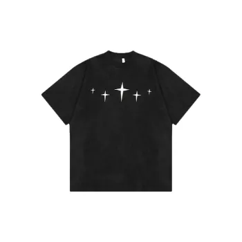 Retro Loose Faux Suede T Shirt Unisex