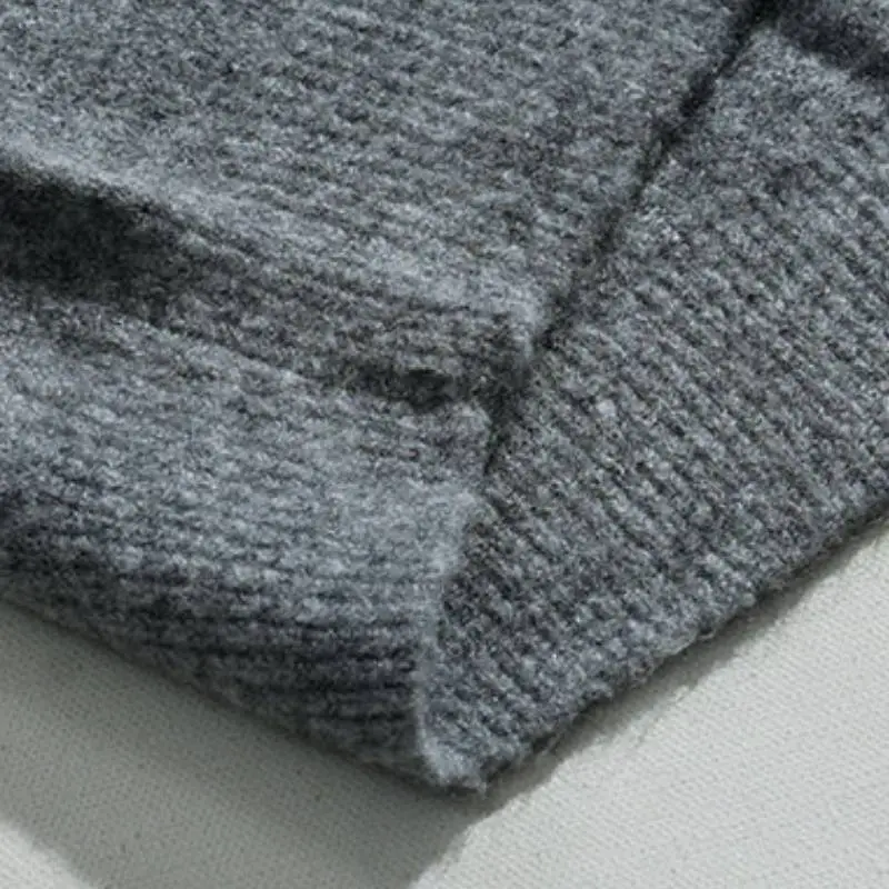 Fashionable Loose Cashmere Sweater-5