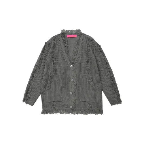 New Design Tassel Fringe Cardigan Long Sleeve Loose Sweater