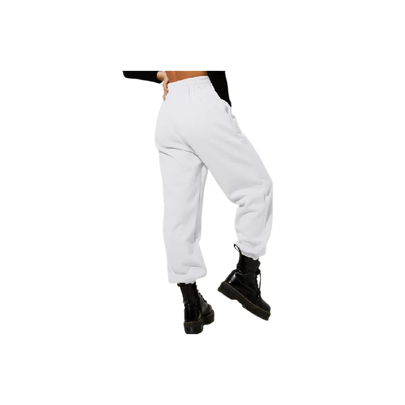Loose Sporty Cotton Sports Pants Women-1