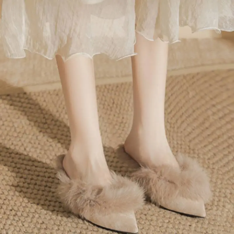 Basics Raw Hem High Heels-5