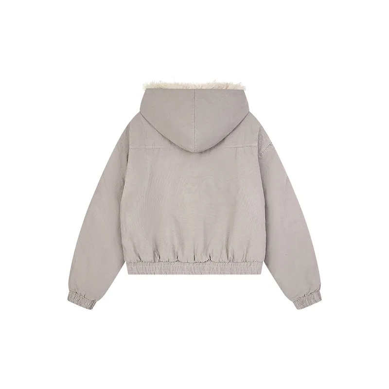 Casual Loose Quilted Jacket-1