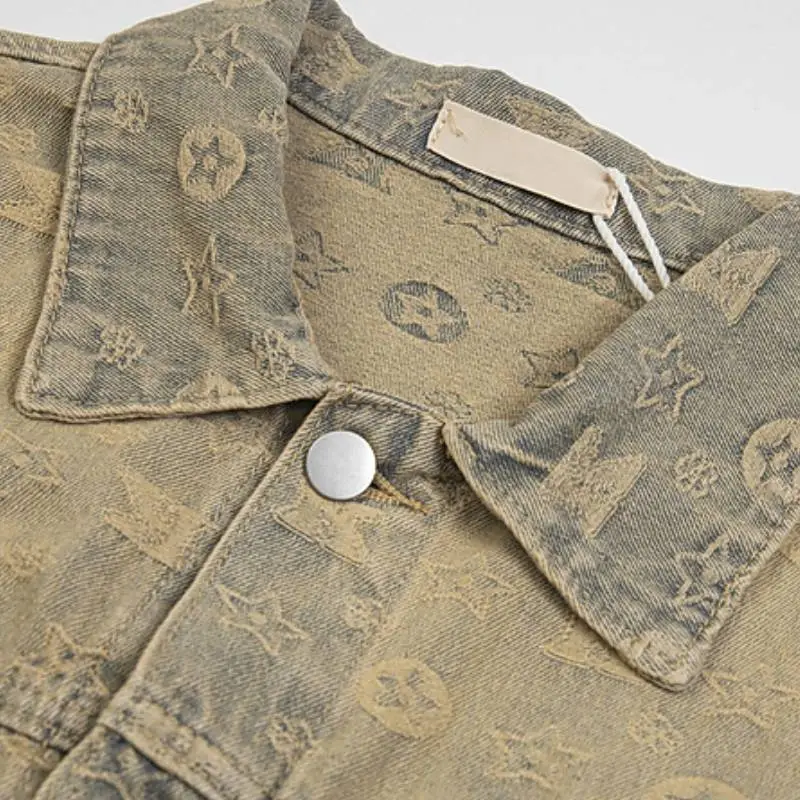 Retro Loose Denim Jacket-2