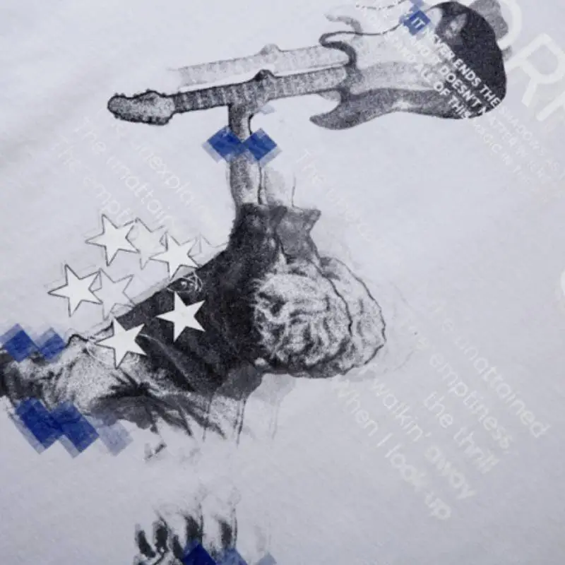 Loose Casual 100% Cotton T Shirt-3
