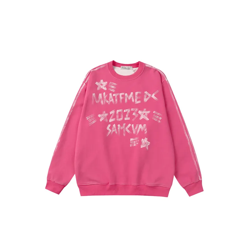 Distressed Graffiti Sweatshirt-4