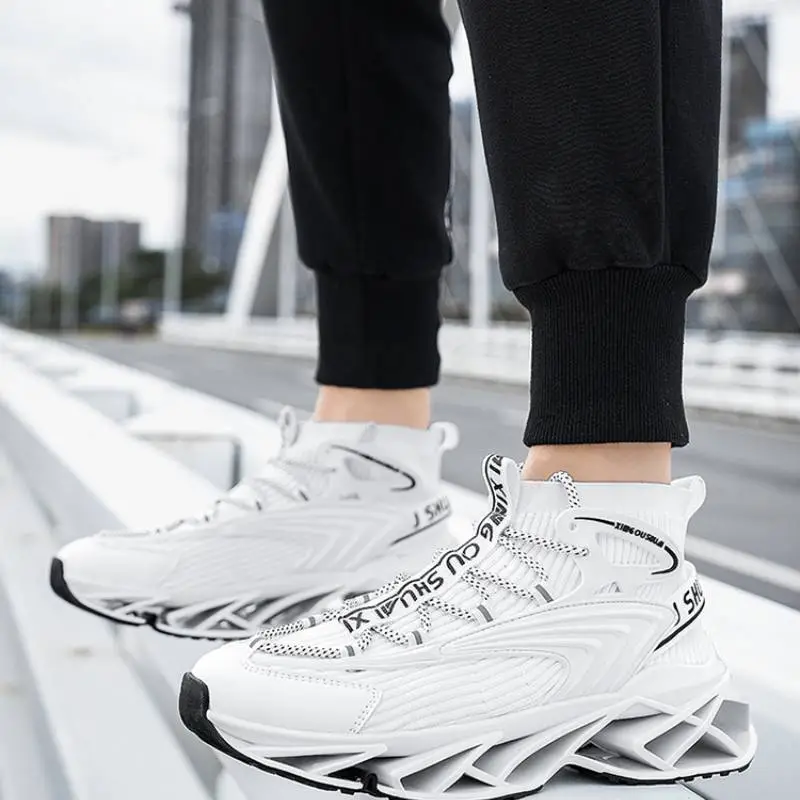 Casual Graffiti Running Shoes-1