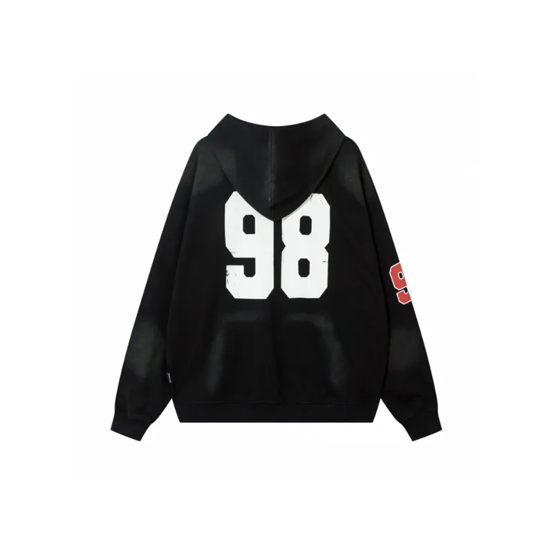 Fashionable Washed Zipper Sweatshirt-1
