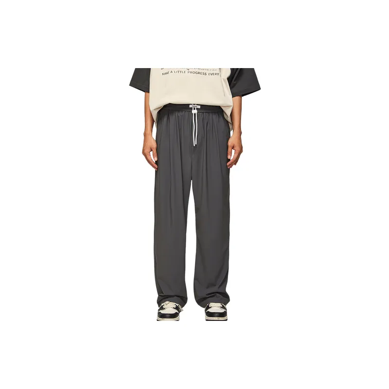 Casual Simple Nylon Sports Pants-1