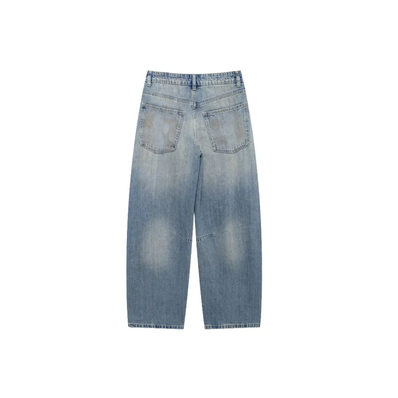Fashionable Loose Jeans Women-1
