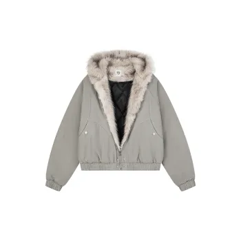 Casual Camo Polyester Quilted Jacket