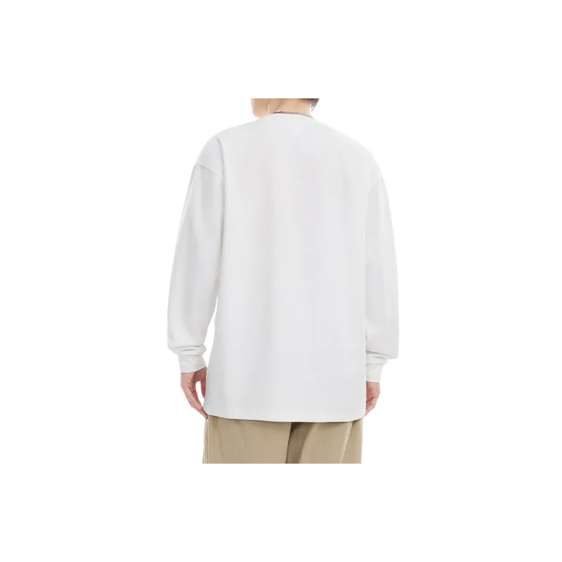 Plain Loose Blended Synthetic Fabrics T Shirt-9