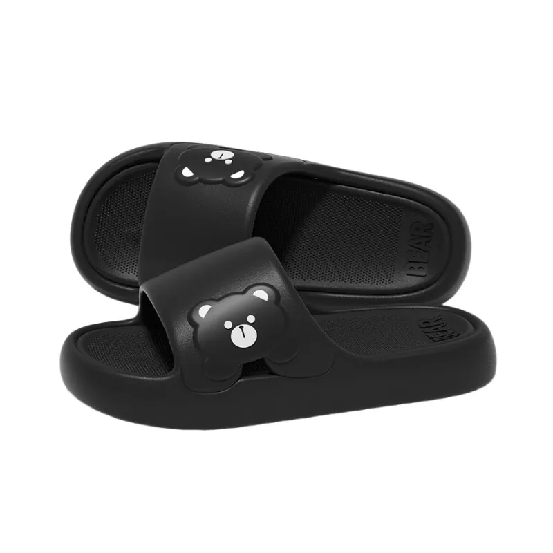 Simple Plain Flip Flops-5