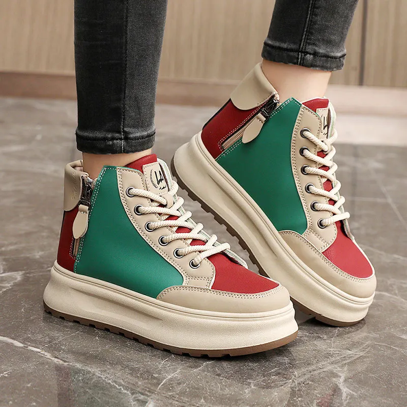 Basics Simple Platform Shoes-1