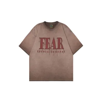 Fashion Retro 100% Cotton T Shirt Unisex