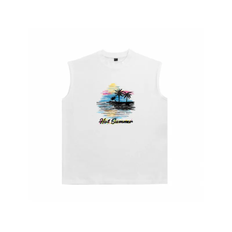 Trendy Tree Print Vest-2