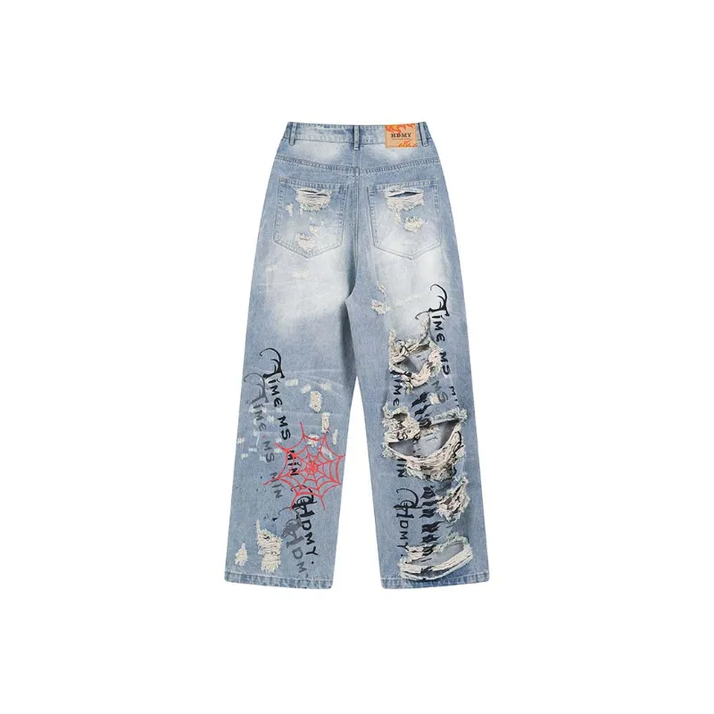 Street Loose Jeans-1