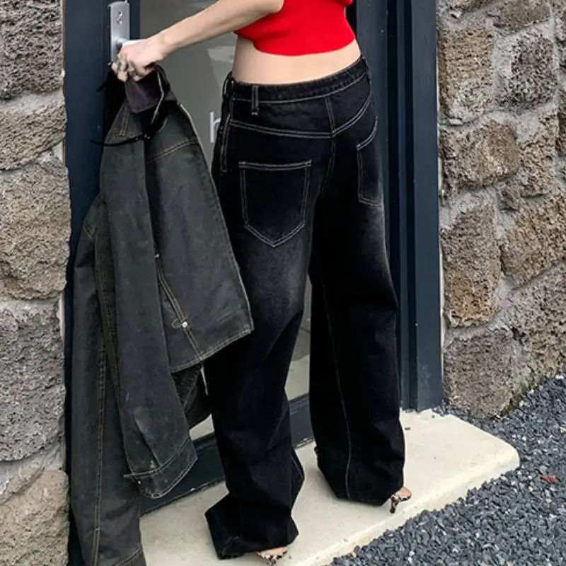 Street Distress Jeans Women-2