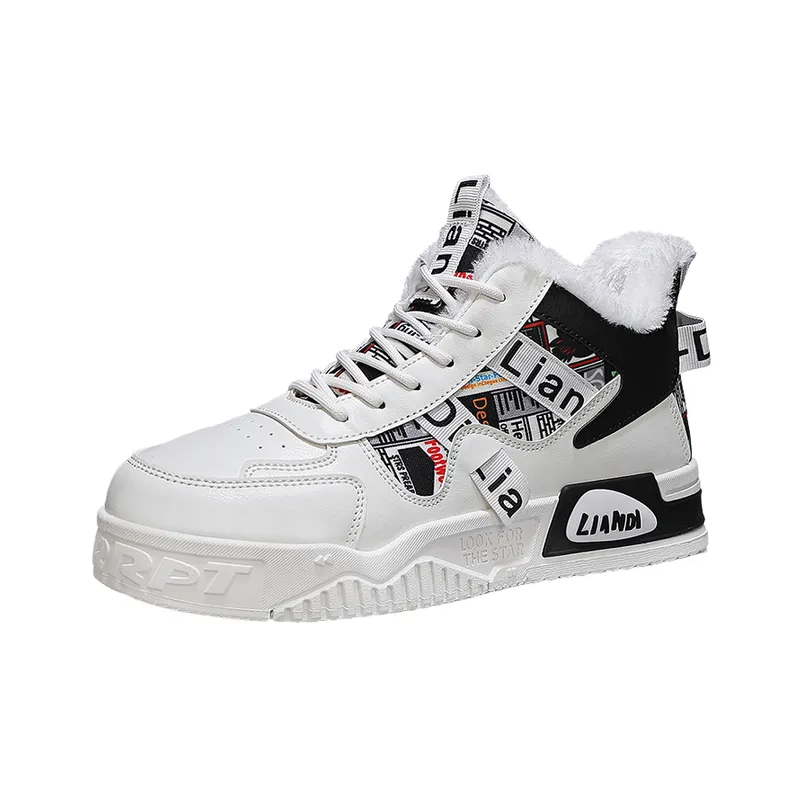 Sports Simple Stylish Skateboarding Shoes-0