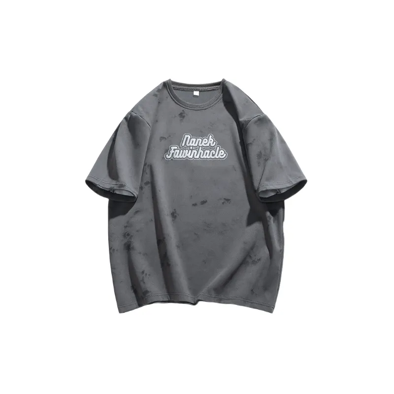 Trendy Loose Blended Synthetic Fabrics T Shirt-2