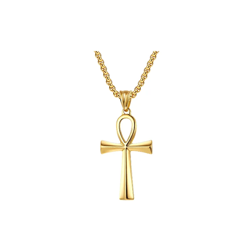 Plain Stainless Steel Necklace Man-2