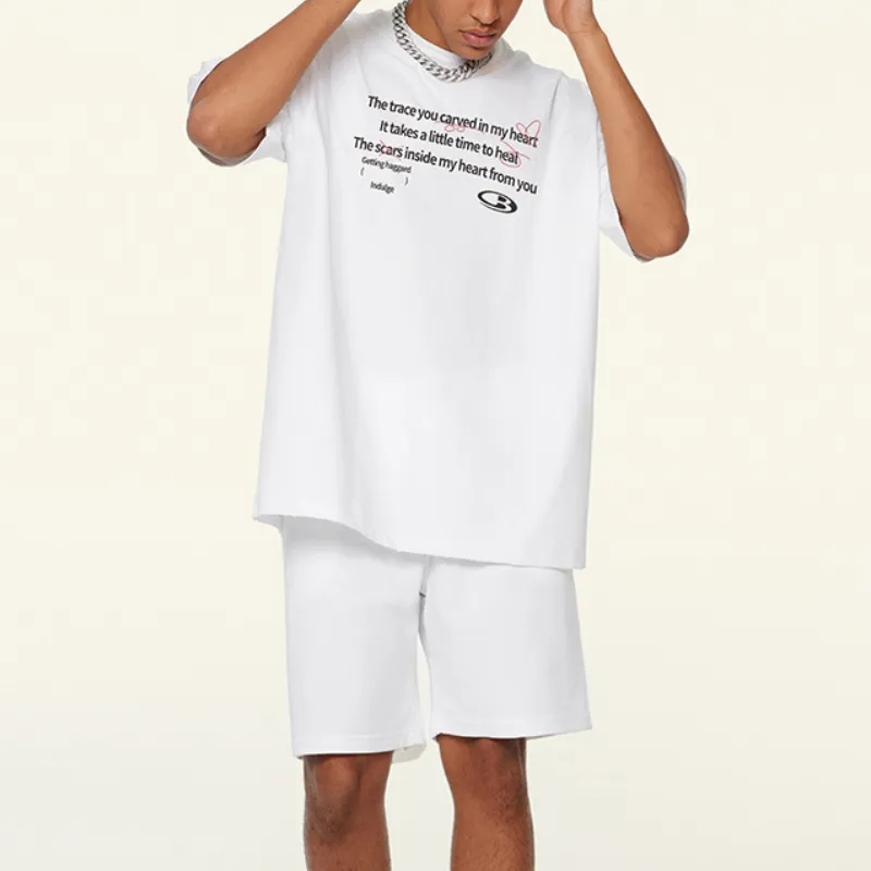 Casual Loose 100% Cotton T Shirt-2