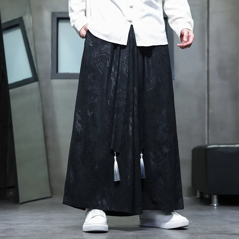 Loose Simple Casual Pants-4