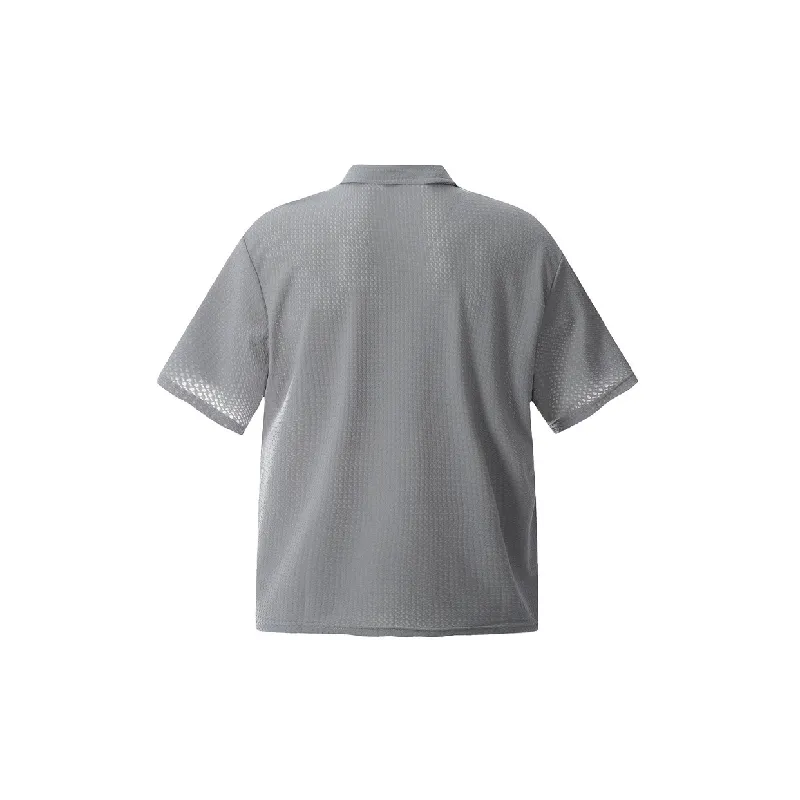 Sporty Breathable Blended Synthetic Fabrics Polo Unisex-1