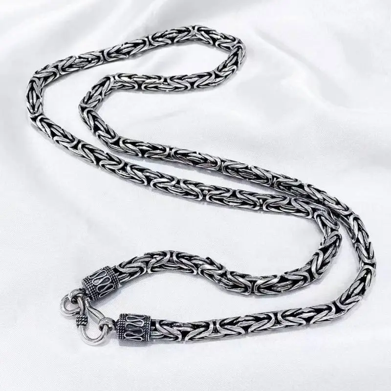 Hip Hop Simple Necklace Man-2