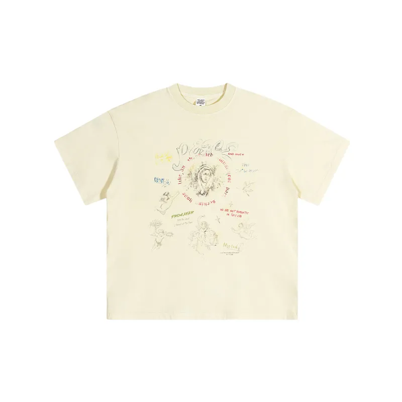 Casual Sporty 100% Cotton T Shirt-3