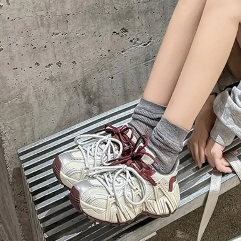 Sporty Casual Chunky Sneakers-2