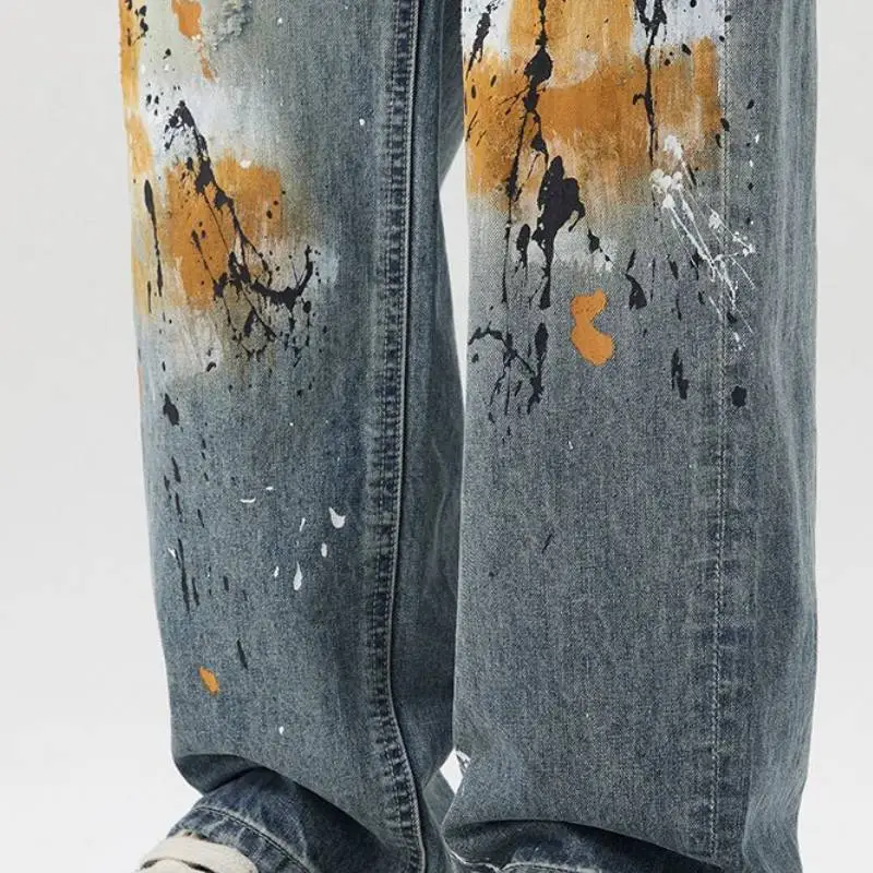 Retro Graffiti Jeans-3