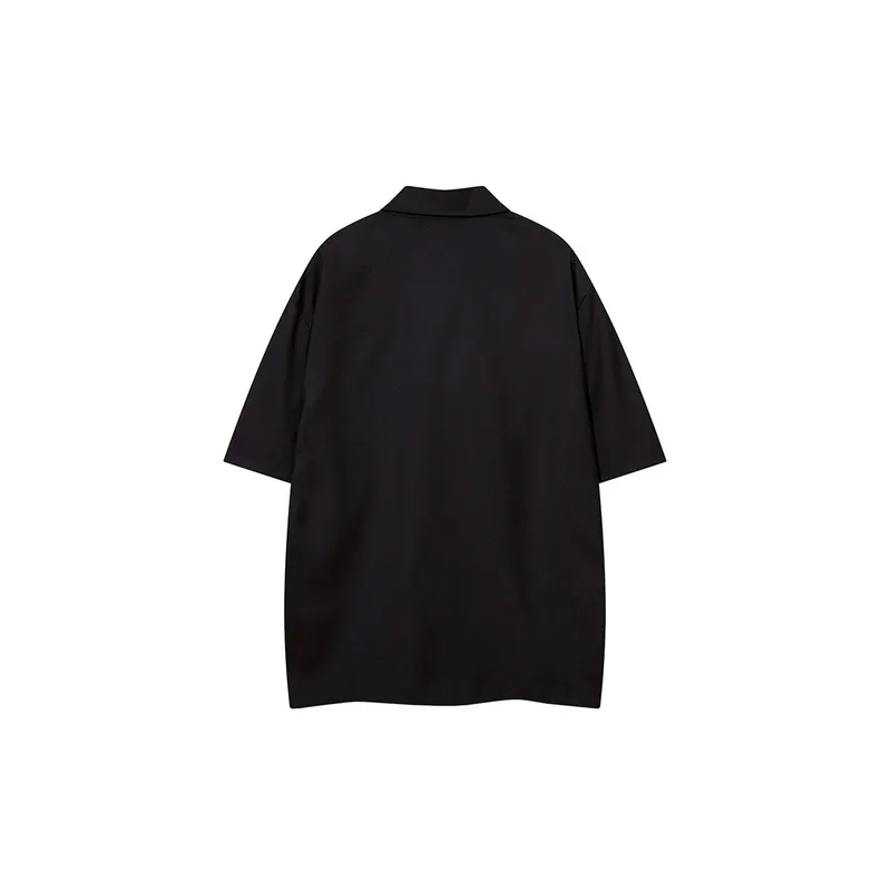 High Street Loose Half Sleeved Shirt-3