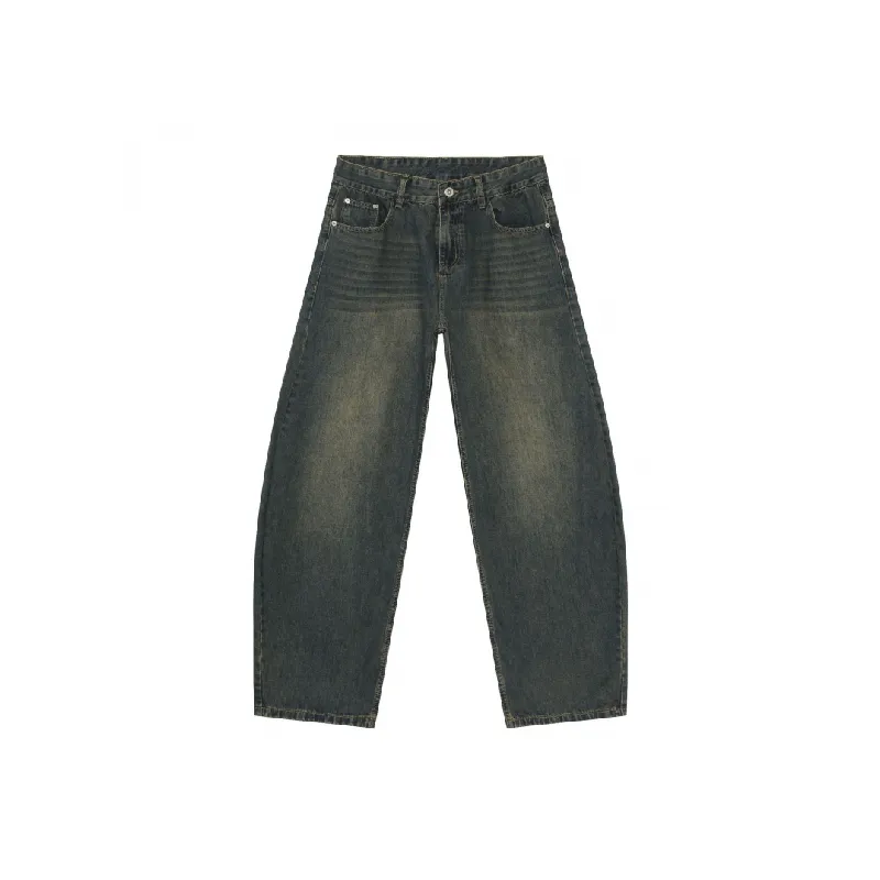 Retro Washed Jeans-1