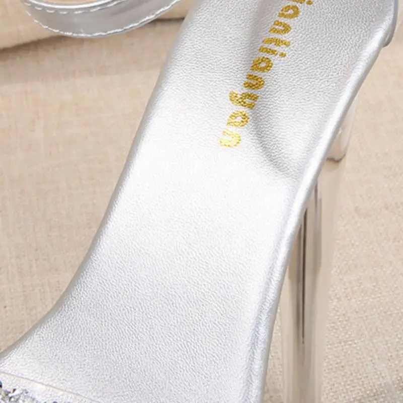 Simple Sequins High Heels-6