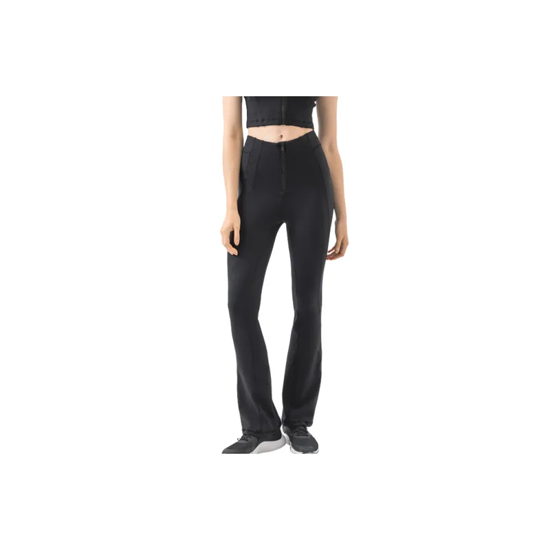 Casual Zipper Sports Pants Women-0