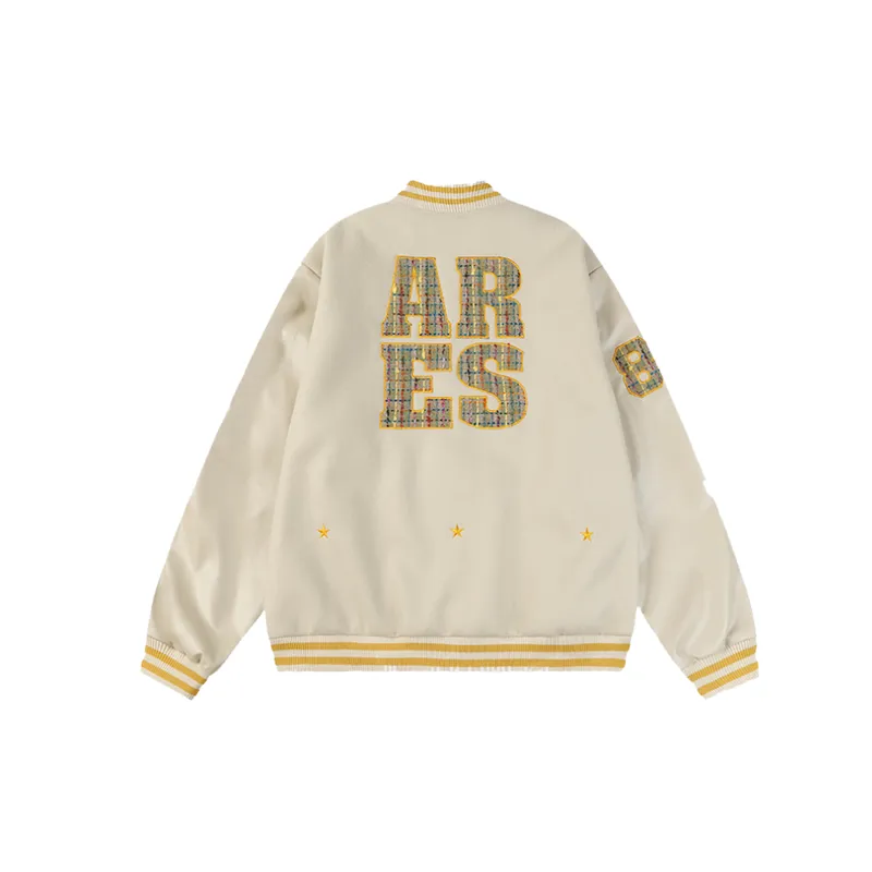 Retro Embroidered Baseball Jersey-1