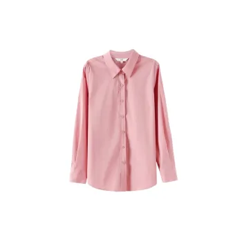 Simple Plain Rayon Shirt Women