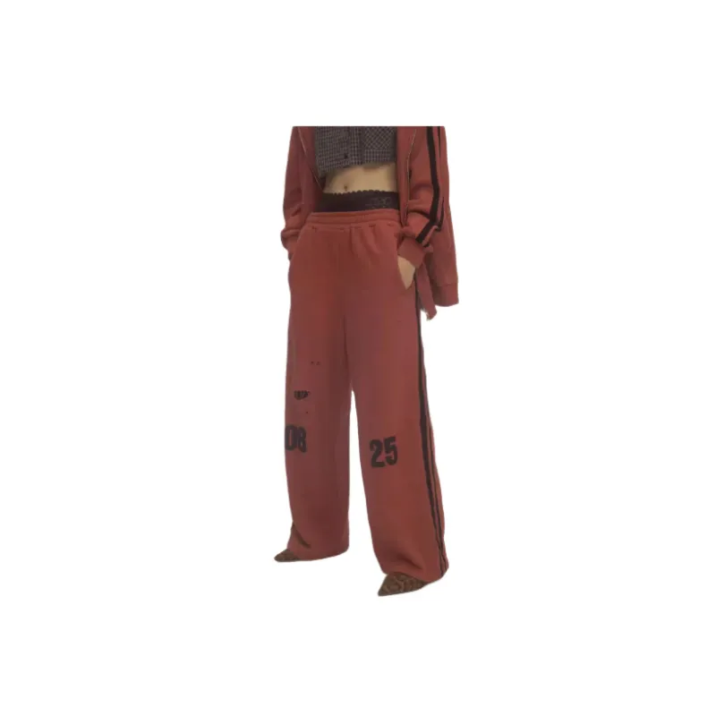 Retro Fashion Casual Knit Sweatpants-2
