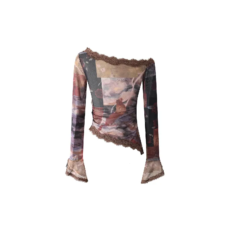 Sexy Funky Gauze T Shirt-1