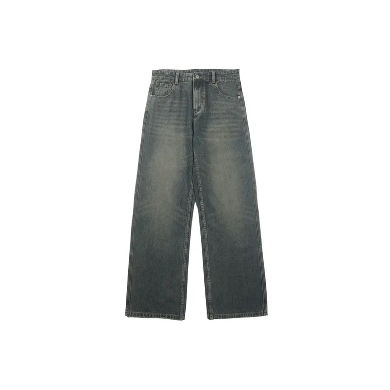 Retro Loose Jeans-0
