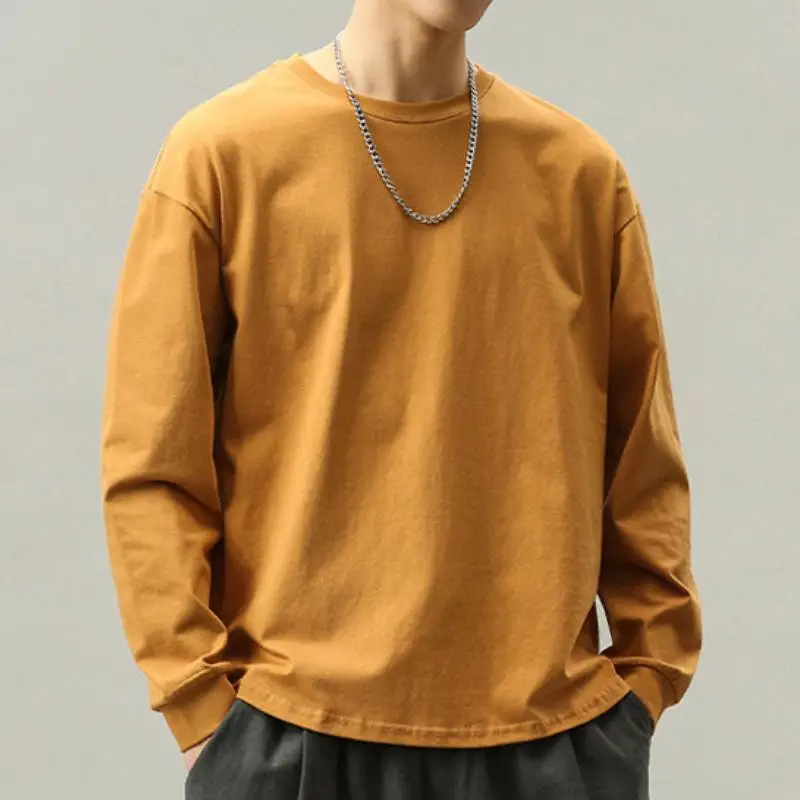 Casual Plain T Shirt-2