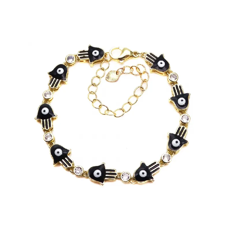 Adjustable Zircon Bracelet-8