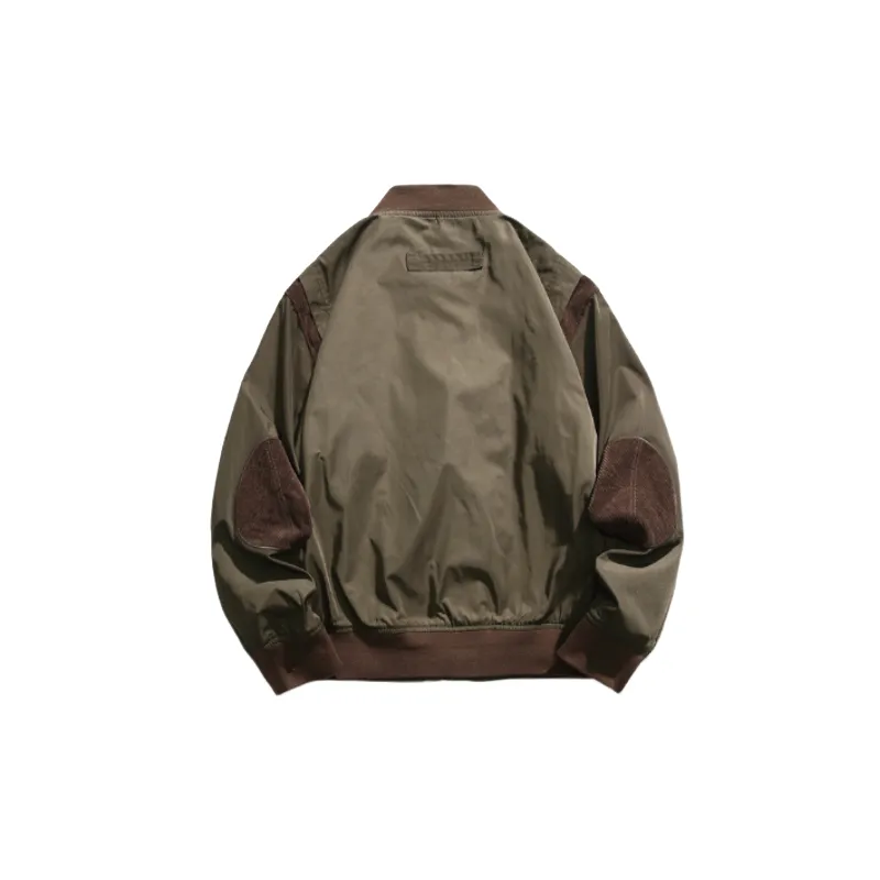 Retro Loose Casual Motorcycle Jacket-5